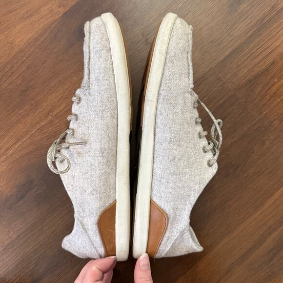 Olukai Manoa Hulu Men's Casual Textile Slip On Shoes Beachy Coastal Gray Sz 10 - Picture 2 of 9